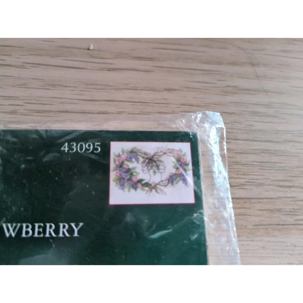 Donna Dewberry Rosebud Wreath Counted Cross Stitch Kit by Bucilla | 7